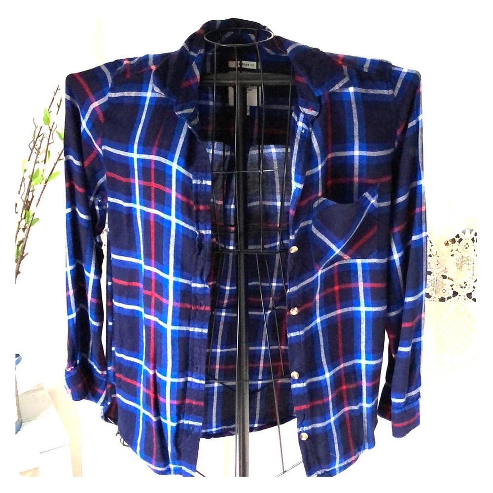 American Eagle Boyfriend Fit Flannel